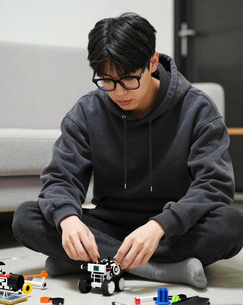 Daniel Yoon realistic male AI companion